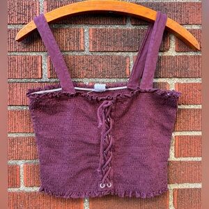 PACSUN me to we bran bustier tank top